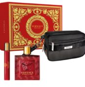 Versace Eros Flame 100Ml Edp + 10Ml Edp + Pouch Se